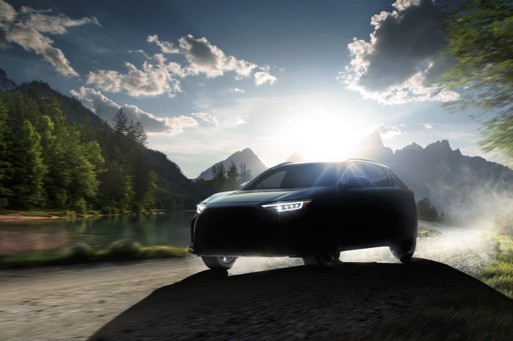 Subaru Solterra EV teaser