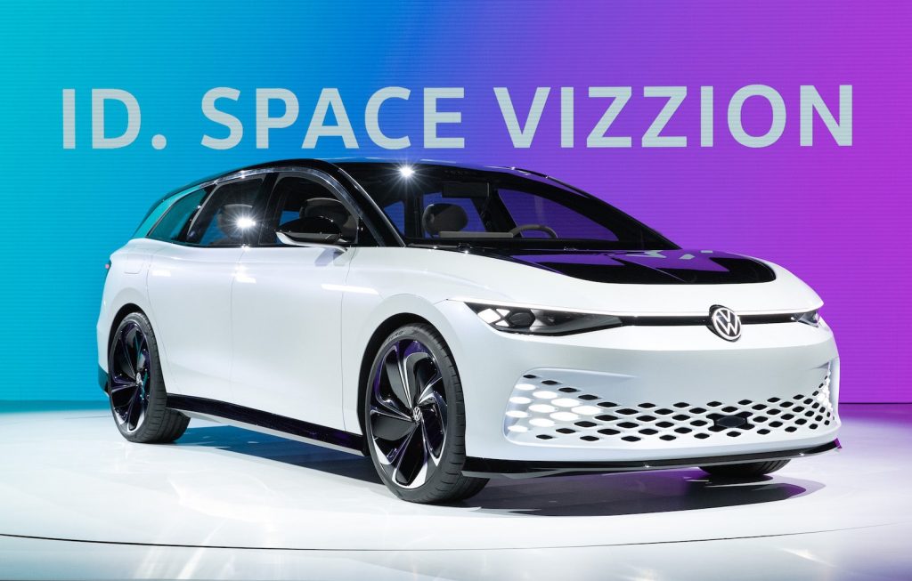 VW ID Space Vizzion front at LA 2019